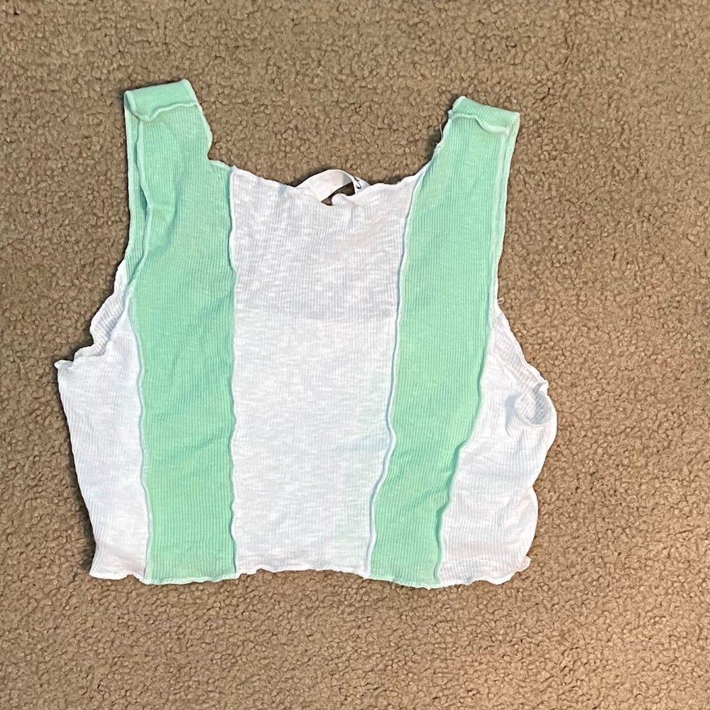 Emma & Sam Color Block Spliced Tank - Picture 2 of 2